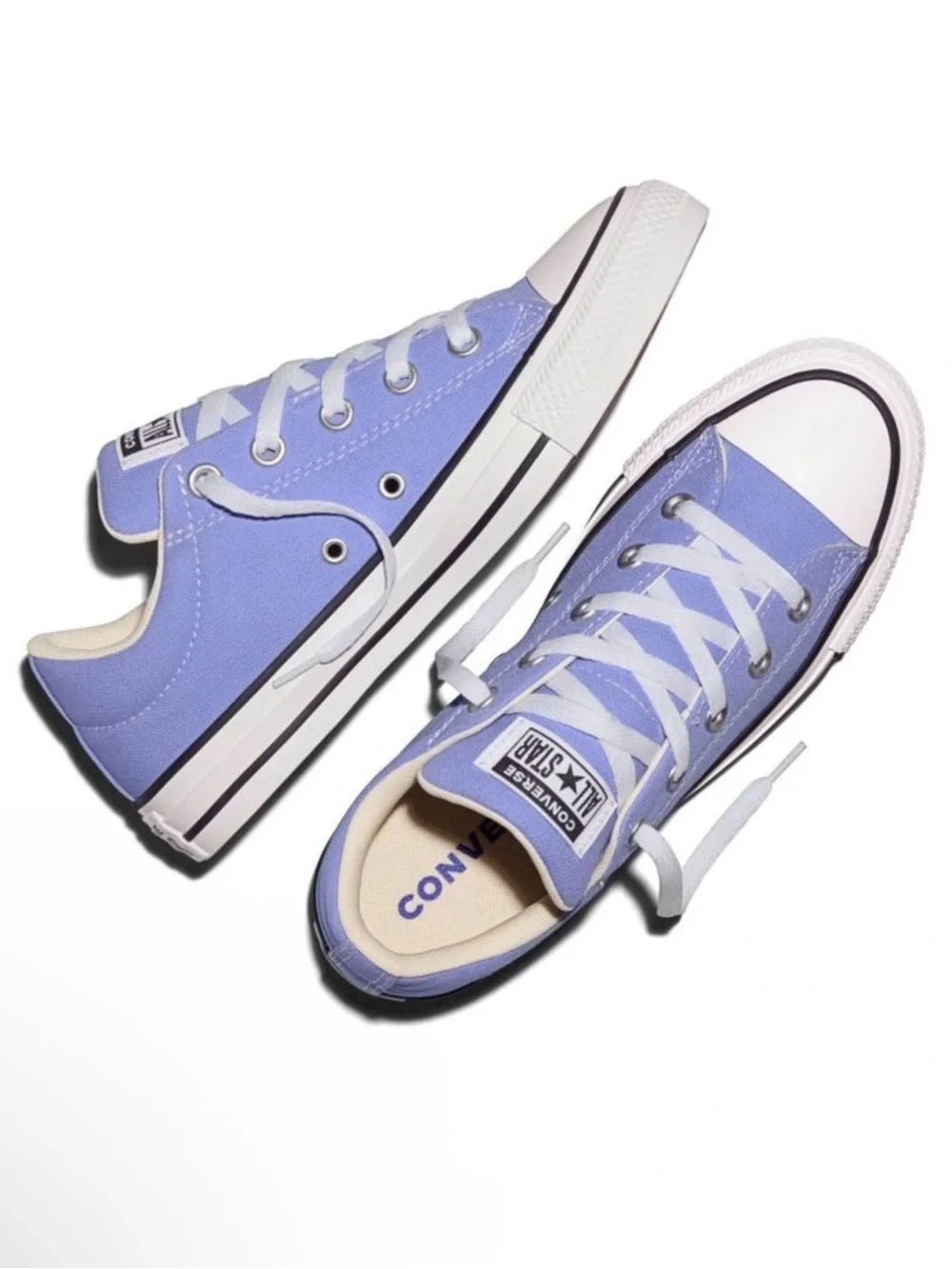 Converse - Kids' Street Low Slip-On Sneakers - periwinkle